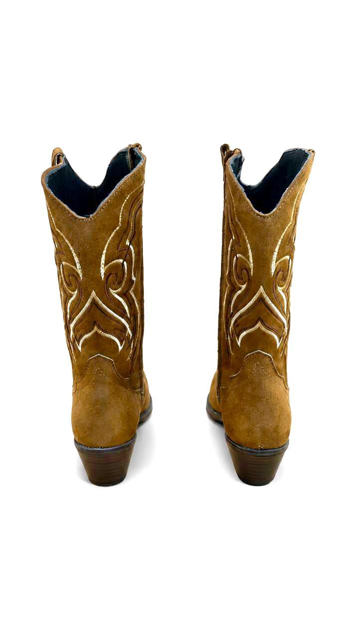 Bota western Dallas ladrillo
