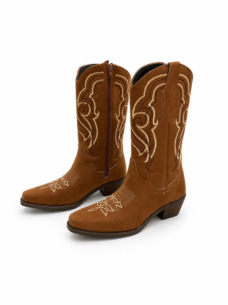 Bota western Dallas ladrillo