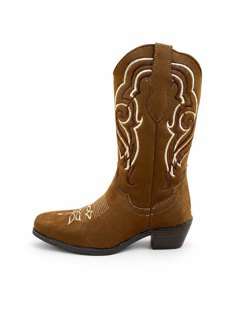 Bota western Dallas ladrillo